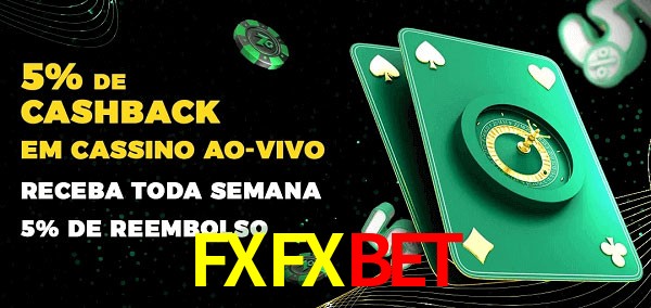 Promoções do cassino ao Vivo FXFXBET